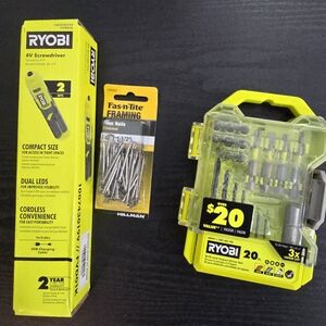4V Cordless Screwdriver Set - Vibrant Yellow